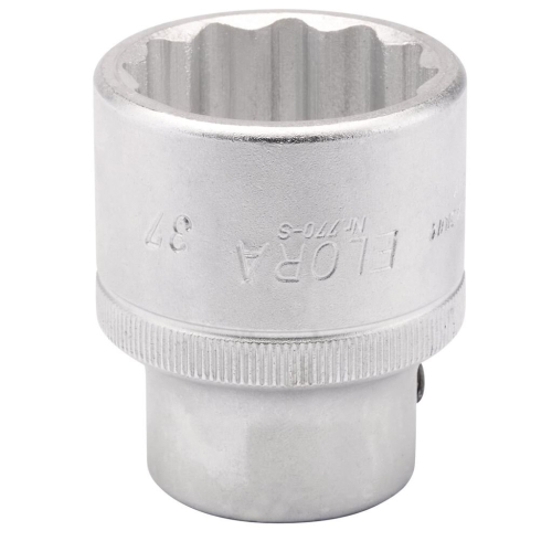 Elora Elora Bi-Hexagon Socket, 3/4"" Sq. Dr., 37mm