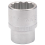 Elora Elora Bi-Hexagon Socket, 1.3/16"" 3/4"" Sq. Dr. 1