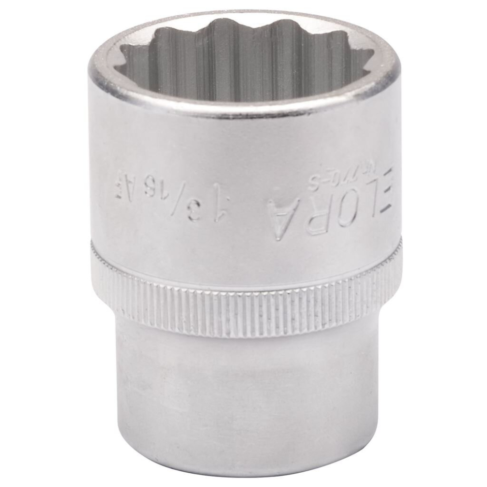 Elora Bi-Hexagon Socket, 1.3/16"" 3/4"" Sq. Dr.