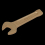 Sealey Slogging Spanner Open-End 24mm - Non-Sparking 1