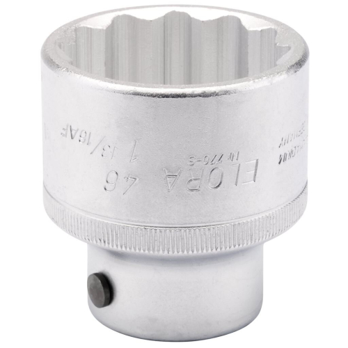 Elora Elora Bi-Hexagon Socket, 46mm-1.13/16"" 3/4"" Sq. Dr.