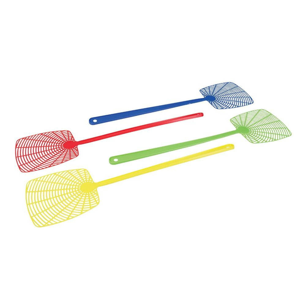 Silverline Fixman Fly Swats 4Pk - 4Pk