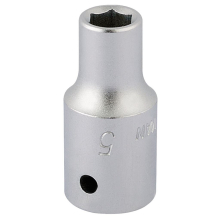 Elora Hexagon Socket, 1/4"" Sq. Dr., 5mm