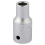 Elora Elora Hexagon Socket, 1/4"" Sq. Dr., 5mm 1