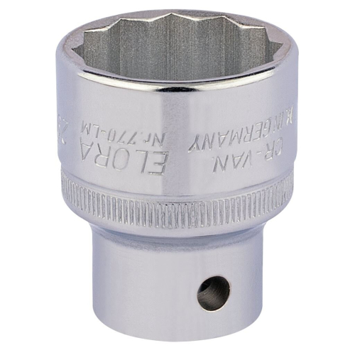 Elora Elora Bi-Hexagon Socket, 1/2"" Sq. Dr., 29mm