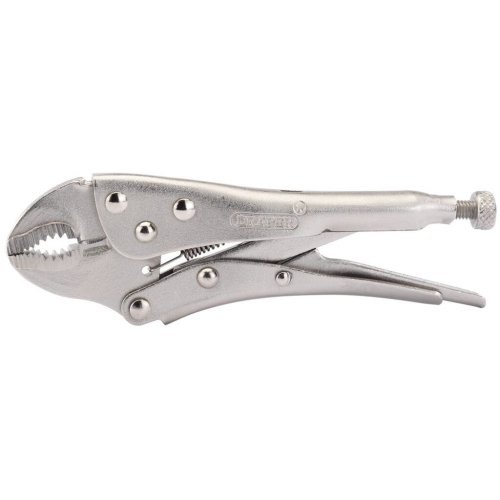 Draper Curved Jaw Self Grip Pliers, 140mm