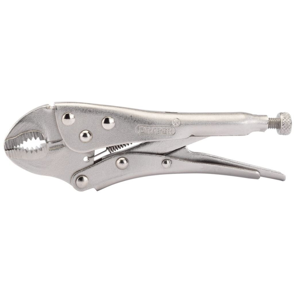 Draper Curved Jaw Self Grip Pliers, 140Mm