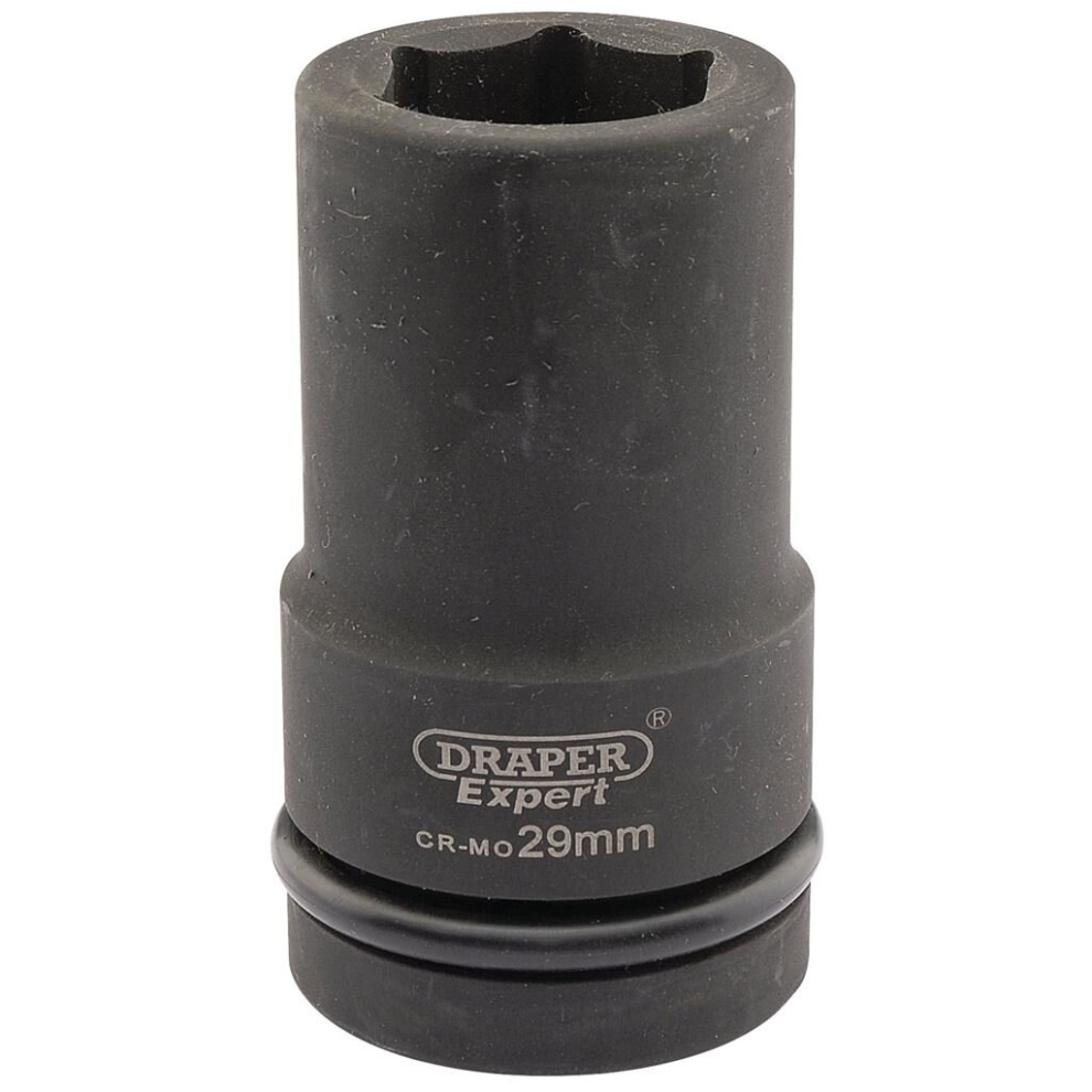 Draper Expert HI-TORQ® 6 Point Deep Impact Socket, 1"" Sq. Dr., 29mm