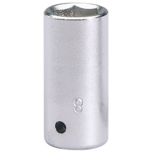 Elora Hexagon Socket, 1/4"" Sq. Dr., 8mm