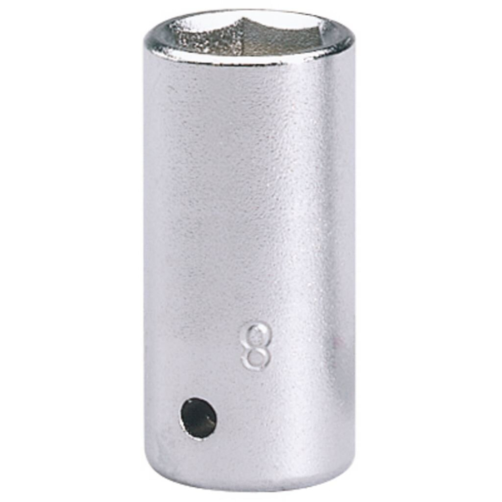 Elora Hexagon Socket, 1/4"" Sq. Dr., 8mm