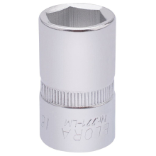 Elora Hexagon Socket, 1/2"" Sq. Dr., 16mm