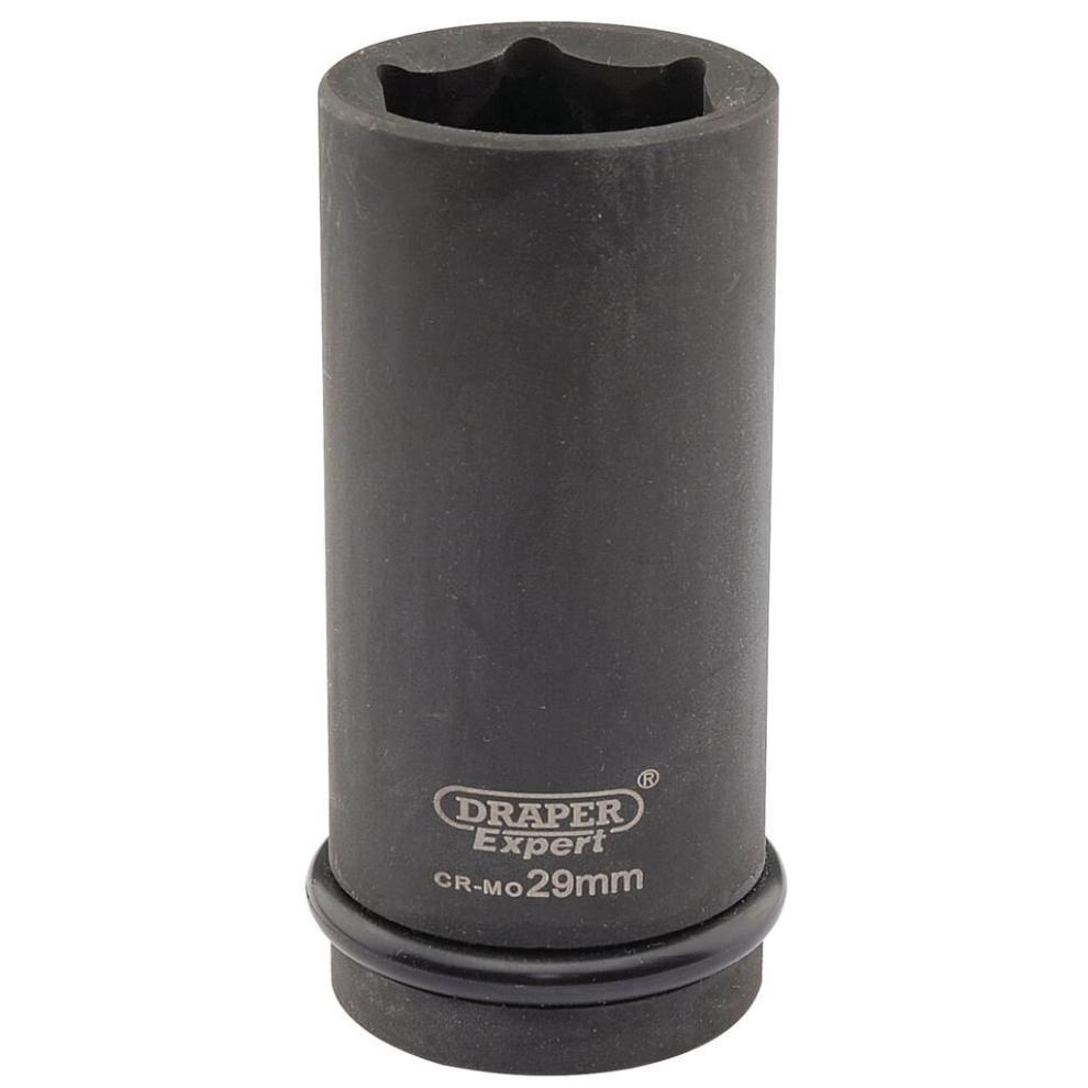 Draper Expert HI-TORQ® 6 Point Deep Impact Socket, 3/4"" Sq. Dr., 29mm