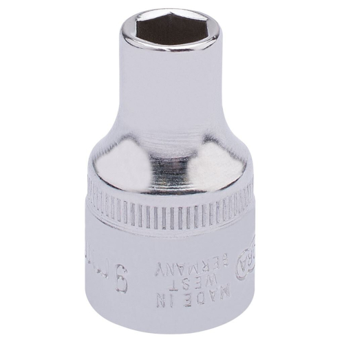 Elora Elora Hexagon Socket, 1/2"" Sq. Dr., 9mm