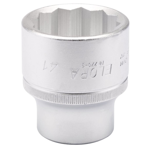 Elora Elora Bi-Hexagon Socket, 3/4"" Sq. Dr., 41mm