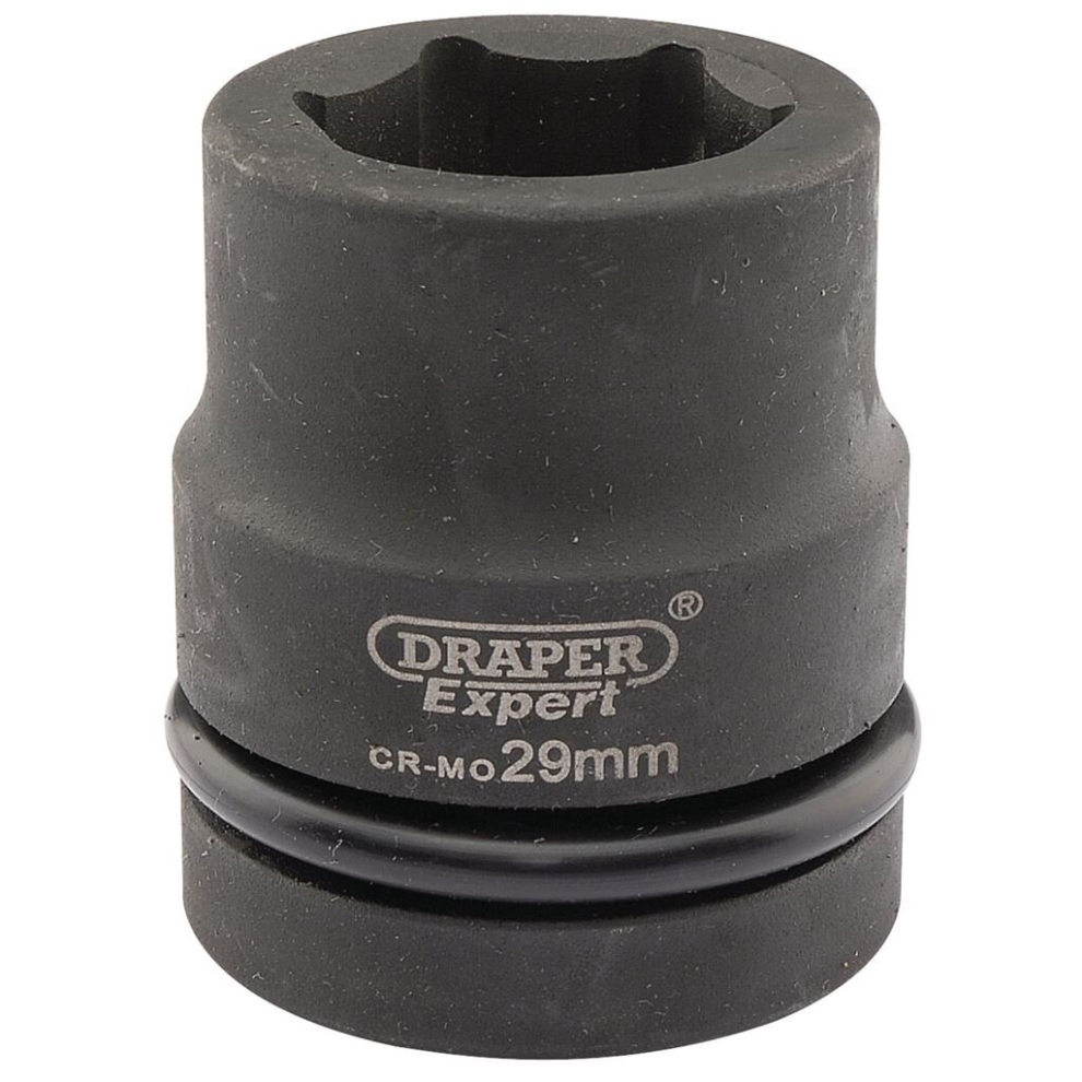 Draper Expert Hi-Torq® 6 Point Impact Socket, 1"" Sq. Dr., 29Mm