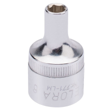 Elora Hexagon Socket, 1/2"" Sq. Dr., 6mm