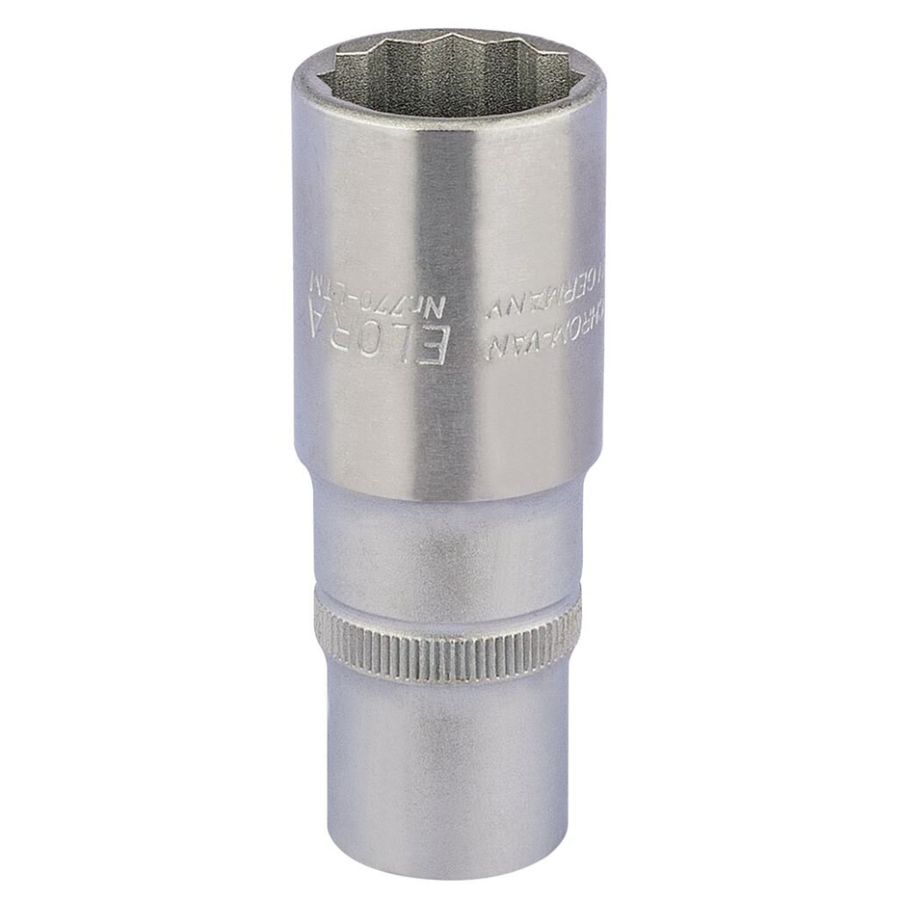 Elora Deep Bi-Hexagon Socket, 1/2"" Sq. Dr., 22mm
