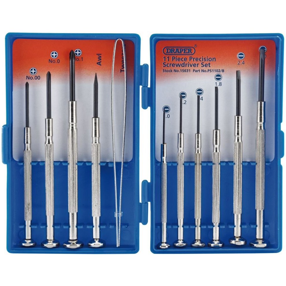 Precision Screwdriver Set (11 Piece)