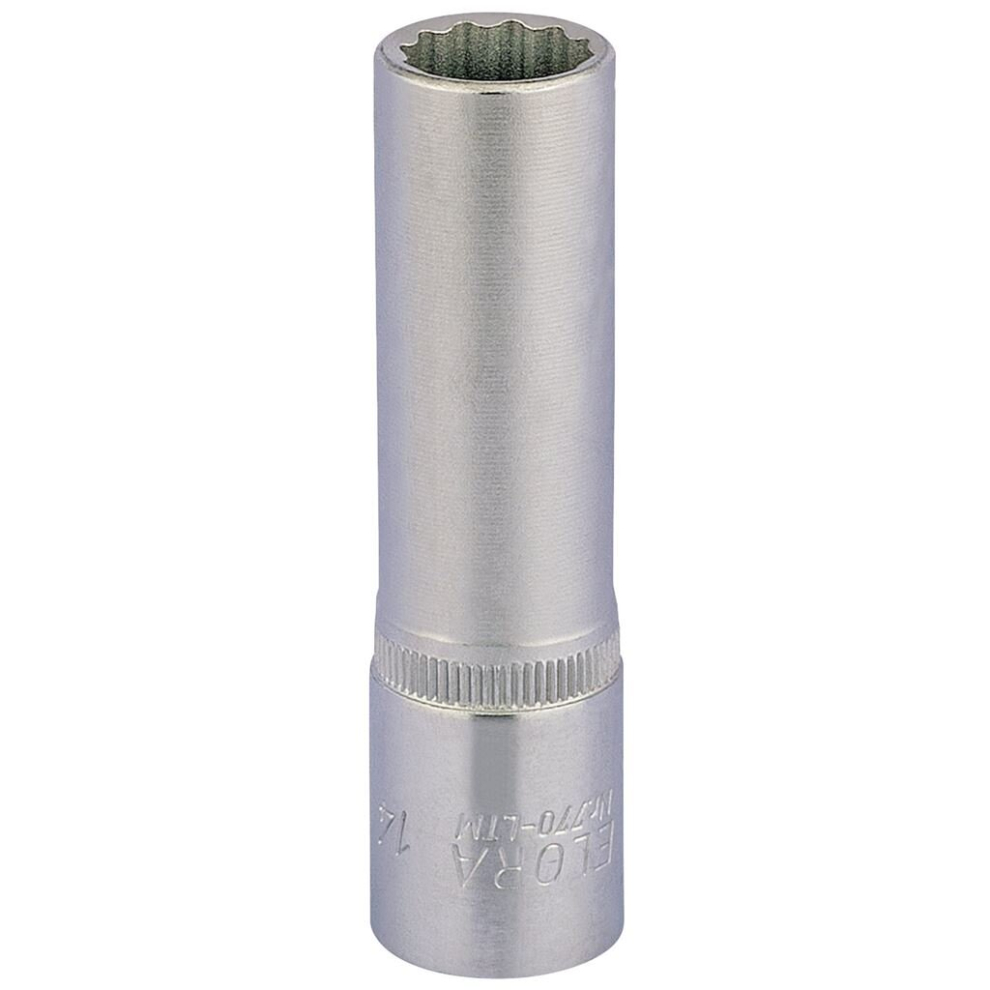 Elora Deep Bi-Hexagon Socket, 1/2"" Sq. Dr., 14mm
