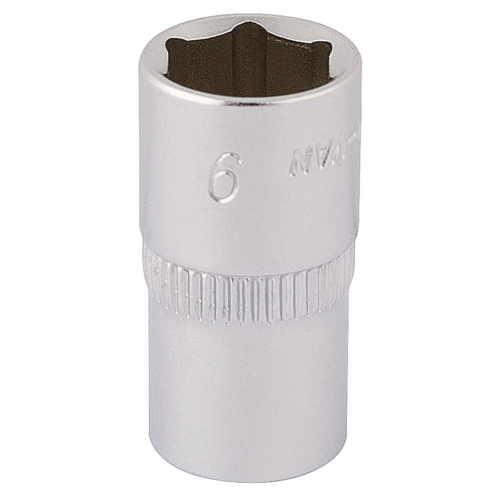 Elora Elora Hexagon Socket, 1/4"" Sq. Dr., 9mm