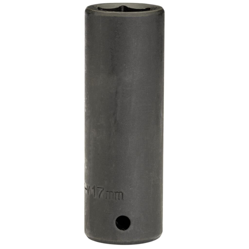 Draper Deep Impact Socket, 1/2"" Sq. Dr., 17mm