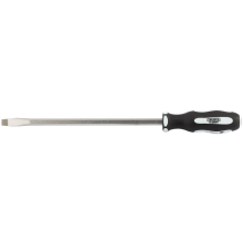 Pound Thru' Plain Slot Soft Grip Screwdriver, 10 x 250mm