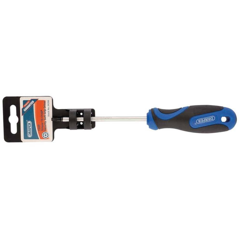Draper TX-STAR® Soft Grip Security Screwdriver, T20