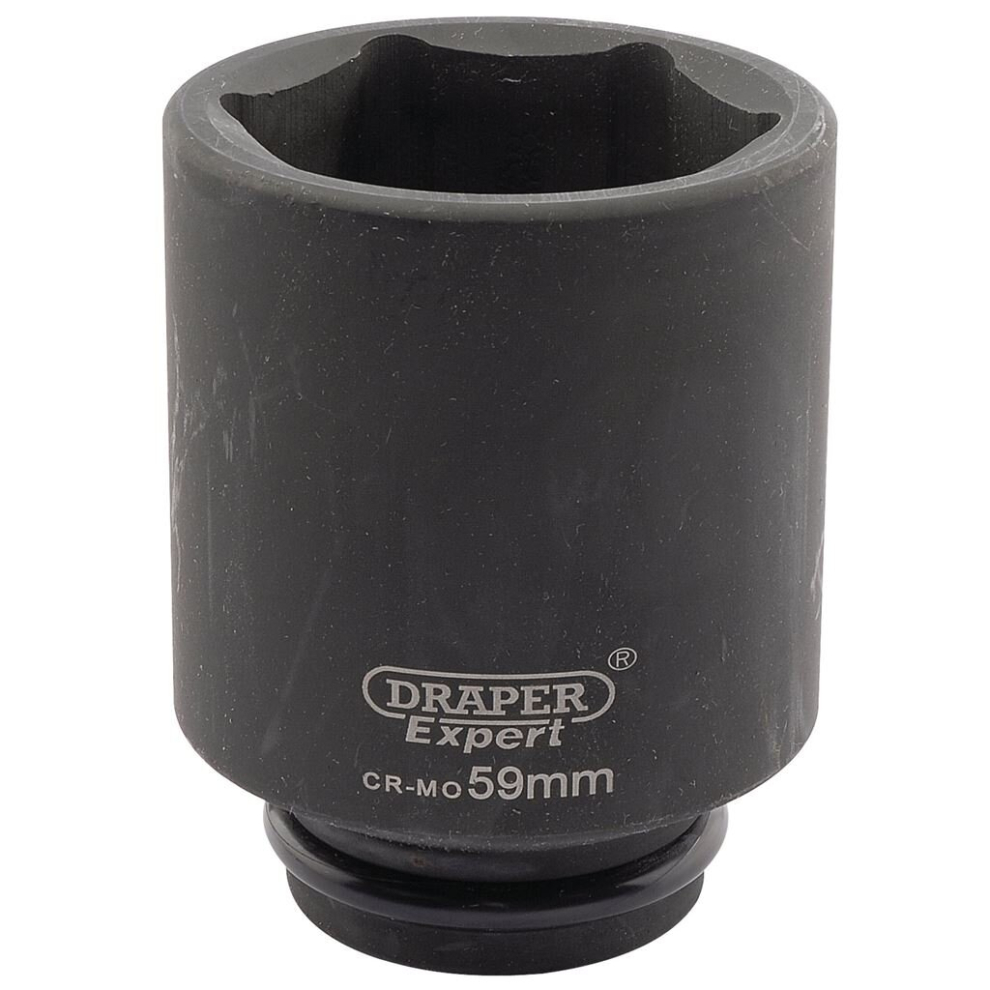 Draper Expert HI-TORQ® 6 Point Deep Impact Socket, 3/4"" Sq. Dr., 59mm