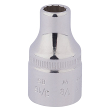 Elora Whitworth Bi-Hexagon Socket, 1/2"" Sq. Dr., 1/8""