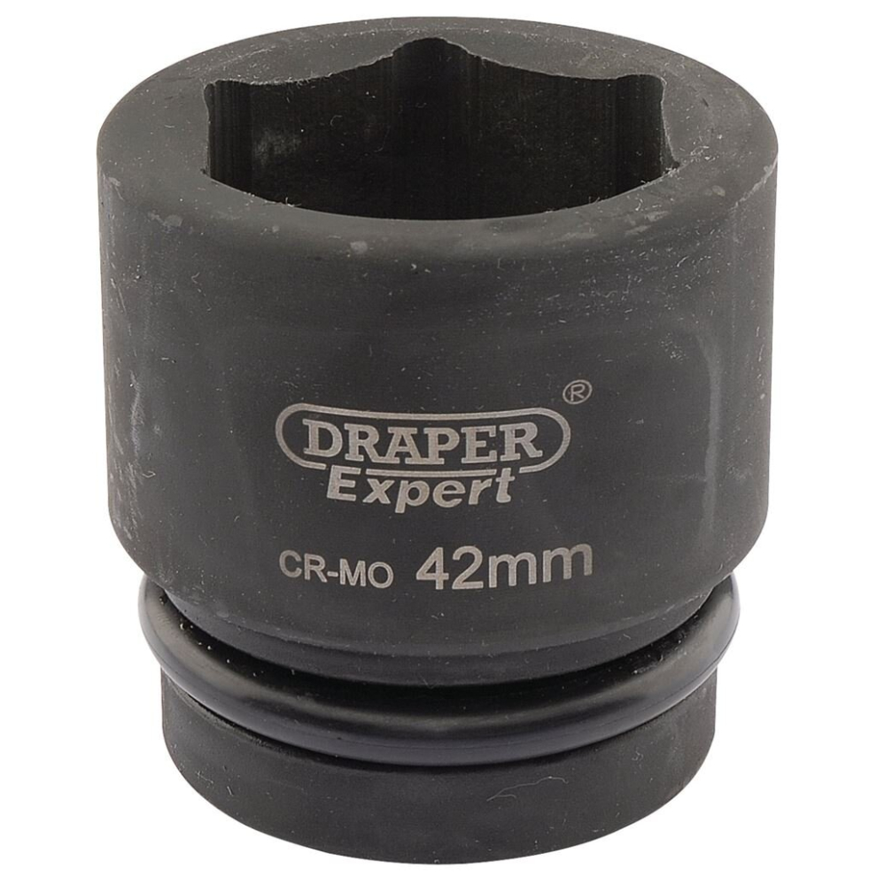 Draper Expert Hi-Torq 6 Point Impact Socket, 1" Sq. Dr., 42Mm - 425-Mm
