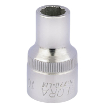 Elora Bi-Hexagon Socket, 1/2"" Sq. Dr., 10mm