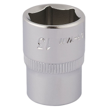 Elora Hexagon Socket, 1/4"" Sq. Dr., 13mm