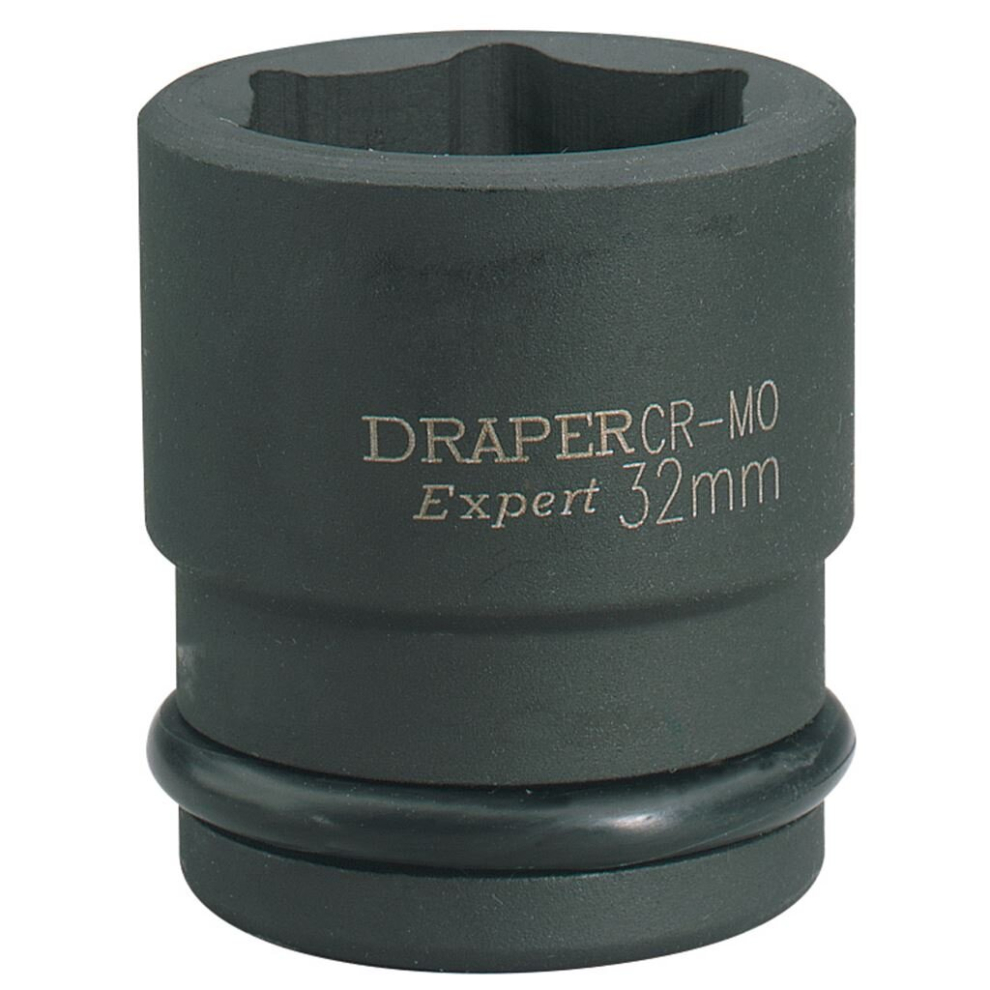 Draper Hi-Torq® 6 Point Impact Socket, 3/4"" Sq. Dr., 32Mm