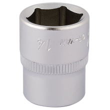 Elora Hexagon Socket, 1/4"" Sq. Dr., 14mm