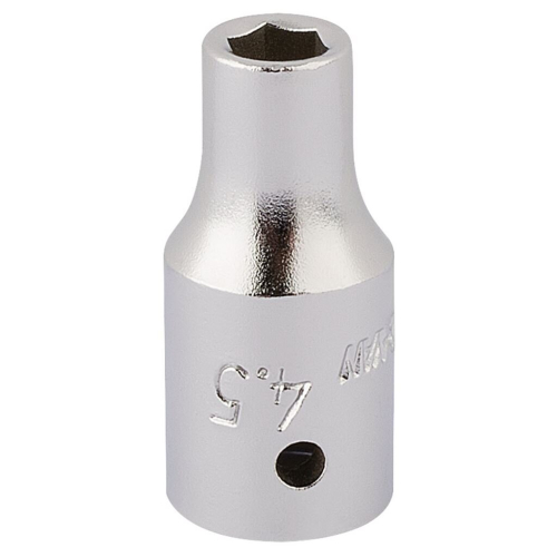 Elora Elora Hexagon Socket, 1/4"" Sq. Dr., 4.5mm