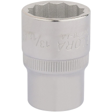 Elora Bi-Hexagon Socket, 1/2"" Sq. Dr., 13/16""