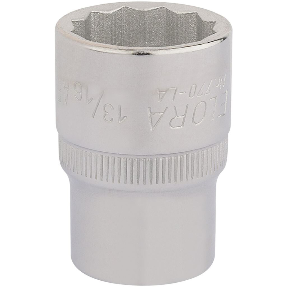 Elora Bi-Hexagon Socket, 1/2"" Sq. Dr., 13/16