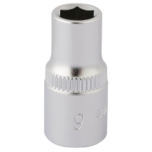 Elora Hexagon Socket, 1/4"" Sq. Dr., 6mm