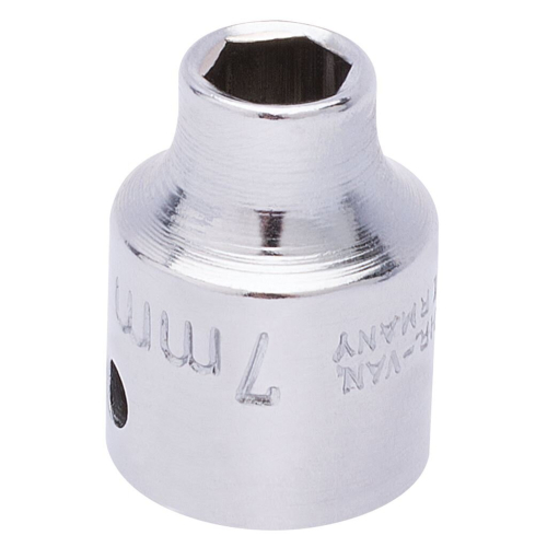 Elora Elora Bi-Hexagon Socket, 3/8"" Sq. Dr., 7mm