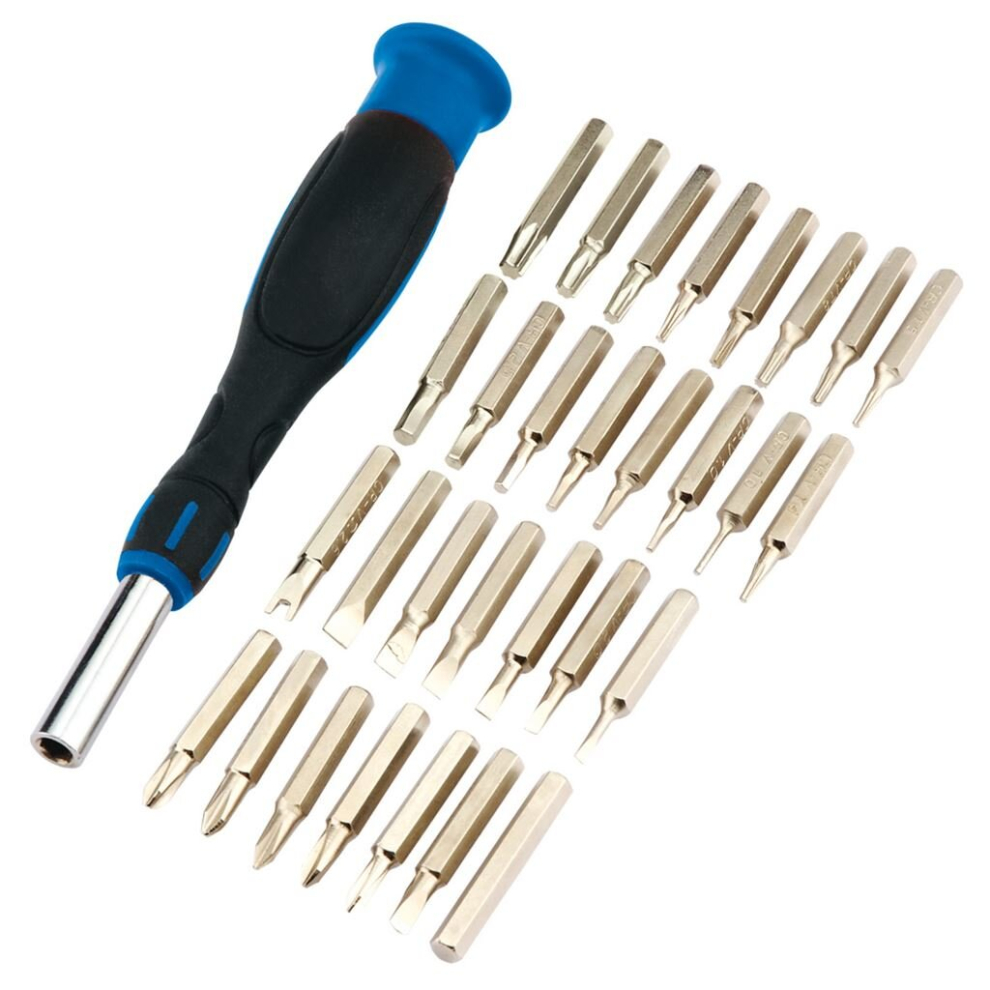 Soft Grip Precision Screwdriver & Bit Set (31 Piece) 5010559095506