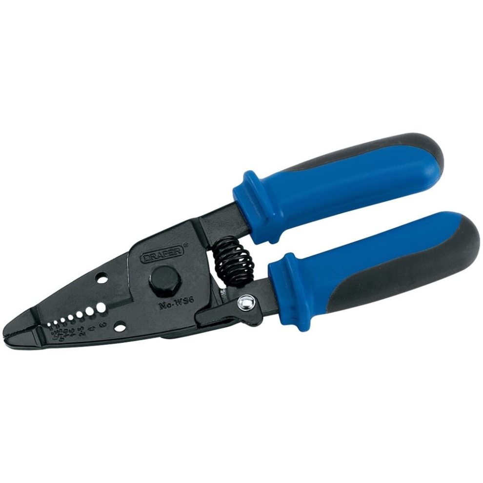 Draper Spring Loaded Wire Stripper, 150Mm