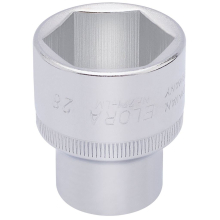 Elora Hexagon Socket, 1/2"" Sq. Dr., 28mm
