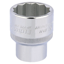 Elora Whitworth Bi-Hexagon Socket, 1/2"" Sq. Dr., 5/8""