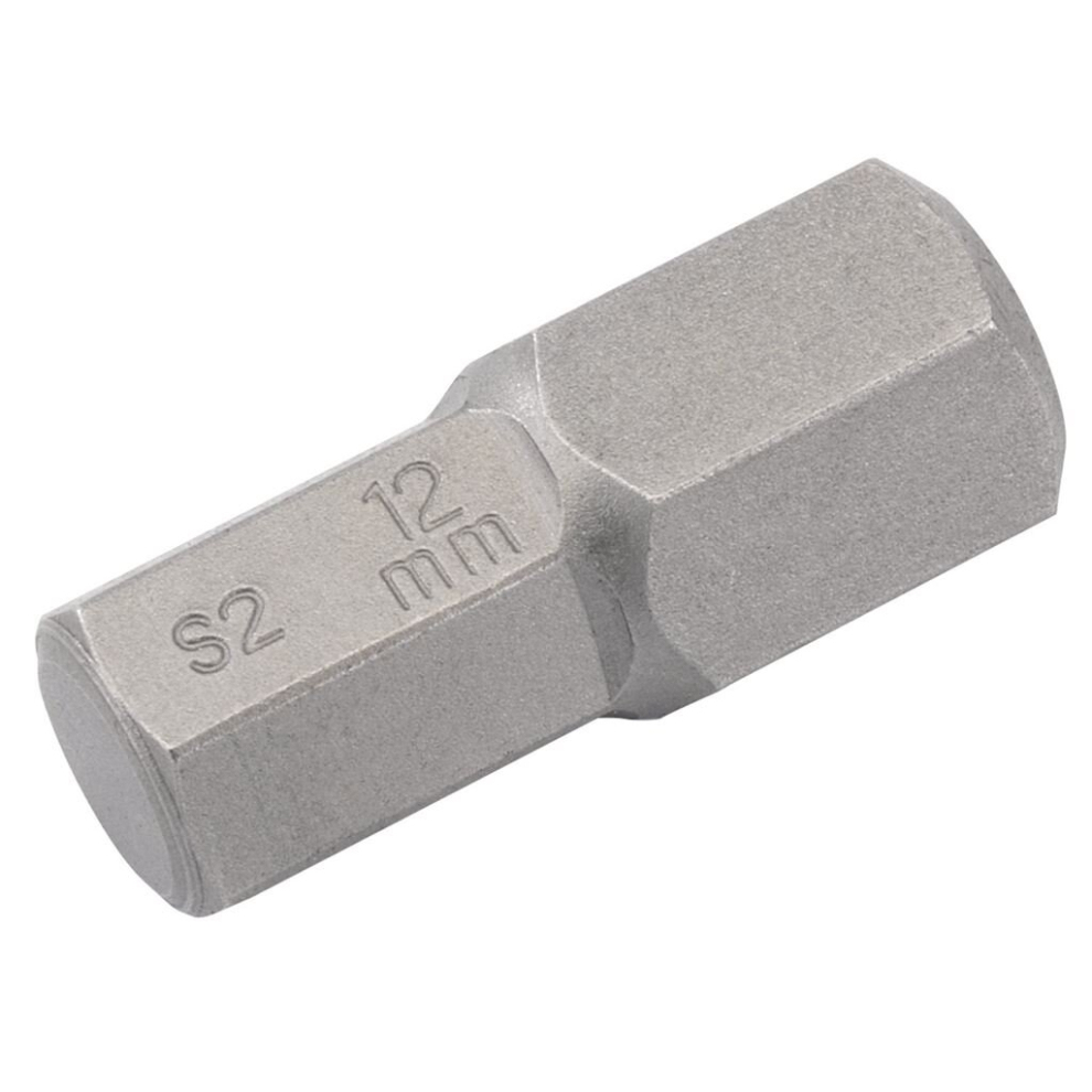 Draper 12Mm X 30Mm Hexagonal 10Mm Insert Bit For Mechanic's Bit Sets