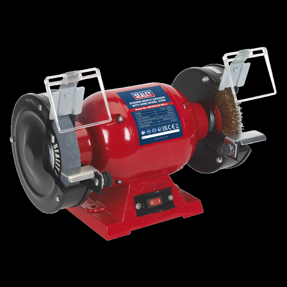Bench Grinder Ø150mm with Wire Wheel 370W/230V