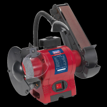 Bench Grinder Ø150mm with 50mm Belt Sander & Worklight 250W/230V