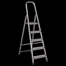 Aluminium Step Ladder 5-Tread EN 131