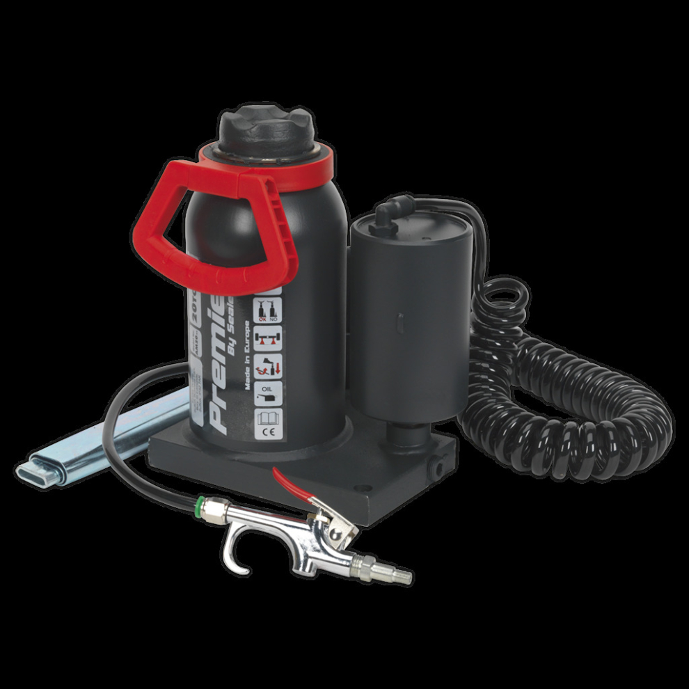 Bottle Jack 20 Tonne Manual/Air Hydraulic 5024209232364