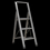 Sealey Aluminium Professional Folding Step Ladder 3-Step 150kg Capacity 1
