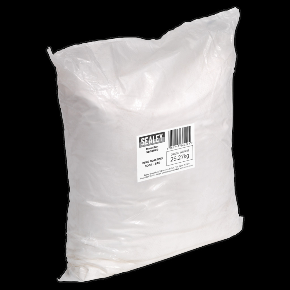 Sealey Blasting Soda 25Kg Bag